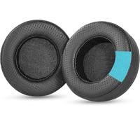Coussinets d'oreille de rechange en mousse à mémoire de forme compatibles avec casque Tronsmart Glary Virtual 7.1 (coussinets en cuir protéiné)