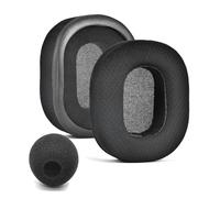 Coussinets d'oreille de Rechange en Mousse à mémoire de Forme pour Razer BlackShark V2 X, qualité sonore améliorée, Protection du Microphone, Coussinets en Maille et Mousse à mémoire de Forme