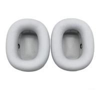 Coussinets d'oreille de rechange pour AirPods Max en cuir protéiné en mousse à mémoire de forme, isolation phonique, confortable, gris, noir, argent, bleu, rose, vert, 80 x 100 mm (B)