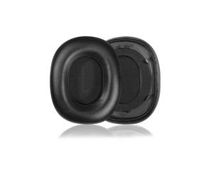 Coussinets D'Oreille de Rechange pour BASEUS Bowie H1i - Mousse à Mémoire de Forme Protéinée Douce, Housses en Tissu Maillé Respirant, Noir