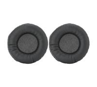 Coussinets d'oreille de rechange pour casque audio, en mousse souple antibruit, diamètre universel 75 mm, coussinets en cuir résistant,