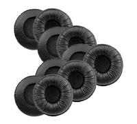 Coussinets d'oreille de rechange pour casque Plantronics 50 mm conçus pour casque Plantronics HW251N HW261N HW510 Blackwire C320 3210 3220 Jabra Pro 920 9450 GN 2000 9125 Biz 2400II 2300 (10 Emballage :