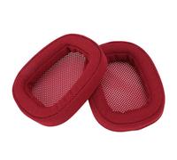 Coussinets d'oreille de rechange pour Logitech G433 G935 G633 G633S G535 G430 G431 (rouge)