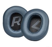 Coussinets d'oreille de rechange pour Plantronics BackBeat GO810 BG810S - Coussinets d'oreille souples en cuir synthétique avec housse en mousse - Housse de coussin ergonomique 10 x 8 cm (bleu) 20A96)
