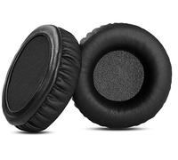 Coussinets d'oreille de rechange professionnels compatibles avec Sony MDR-ZX100 ZX110 ZX300 ZX310 V150 V300 ZX102DPV Dr BT101 avec cuir protéiné plus doux et mousse à mémoire de forme