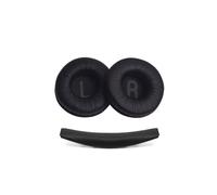 Coussinets d'oreille de remplacement (1 ensemble - noir) compatibles avec les casques JBL Tune600 T500BT