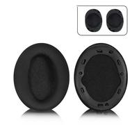 Coussinets d'oreille de remplacement avec joints et boucles pour Sony WH-1000XM4 Le noir