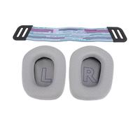 Coussinets d'oreille de Remplacement, Coussinets d'oreille Doux et Confortables avec Remplacement du Bandeau, pour Casque sans Fil G733 et Casque de Jeu Filaire G335 (Grey)