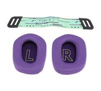 Coussinets d'oreille de Remplacement, Coussinets d'oreille Doux et Confortables avec Remplacement du Bandeau, pour Casque sans Fil G733 et Casque de Jeu Filaire G335 (Purple)