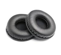 Coussinets d'oreille de Remplacement Coussins d'oreille en Cuir Kit de Coussinets d'oreille de Rechange adaptés à la Plupart des modèles de Casque: Diamètre Universel 65 MM (1 Paire Noir)
