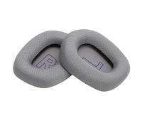 Coussinets D'oreille de Remplacement élastiques et Respirants et Confortables pour écouteurs avec Cuir protéiné Souple pour Casque G733 (Gris argent)