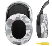 Coussinets d'oreille de Remplacement Geekria pour Skullcandy Crusher concasseur sans Fil Evo Crusher ANC Hesh 3 Casques d'écoute Coussins d'oreille