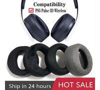 Coussinets d'oreille de remplacement, oreillettes en mousse à mémoire de forme, pour Sony Playstation PS5 Pulse 3D, casque sans fil, Gel de refroidissement PU