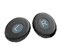 Coussinets d'oreille de remplacement pour Bose QuietComfort , Aurtec oreille Coussin avec mémoire de forme et protéines Cuir (OE2 Black)