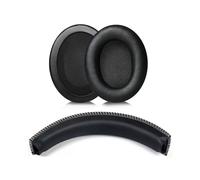 Coussinets D'Oreille de Remplacement pour Casque HyperX Cloud2 Flight S Alpha S Coussinets D'Oreille en Mousse à Mémoire de Forme Cuir Protéiné