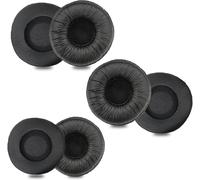 Coussinets d'oreille de Remplacement pour Casque Jabra, Oreillettes Coussinets en Mousse pour Casque Jabra Pro 920 930 9450 Biz 2300 2400 Plantronics Blackwire 3210 3220 HW261N HW510 HW520 (6 Pièces)