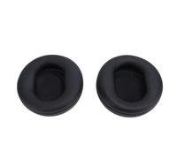 Coussinets d'oreille de Remplacement pour écouteurs 1 2, Coussinets d'oreille pour Casque, Coussinets d'oreille en Cuir protéiné Souple avec Mousse à mémoire de Forme Haute (Noire)