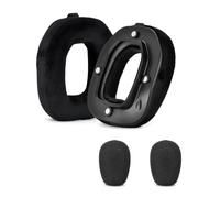 Coussinets d'oreille doux en protéines avec bouton mégnétique pour casque A40TR et micro pare-brise pour amateurs de musique Coussinets de rechange professionnels