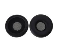 Coussinets d'oreille en cuir compatibles avec K420 K430 - Antibruit - Bandeau - Oreillettes souples - 2 coussinets de rechange doux et confortables - Mousse à mémoire de forme - Gel pour casque