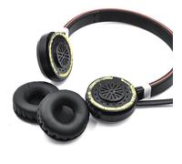 Coussinets d'oreille en cuir de remplacement, 1 paire, 27RA, pour Jabra evolution 20 20se 30 30II 40 65 65 75 75