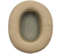 Coussinets d'oreille en cuir protéiné avec mousse à mémoire de forme, compatibles avec SKULLCANDY Crusher 3.0 Wireless & HESH3, respirant, 90 x 70 mm, noir (B)
