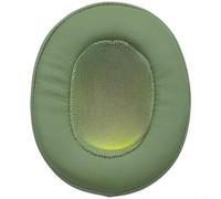 Coussinets d'oreille en cuir protéiné avec mousse à mémoire de forme, compatibles avec SKULLCANDY Crusher 3.0 Wireless & HESH3, respirant, 90 x 70 mm, noir (D)
