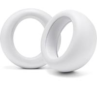 Coussinets D'Oreille En Cuir Pu Améliorés Padz Pulse Elite Compatibles Avec Ps5 Pulse Elite Par Wicked Cushions Coussin Plus Épais Et Ouverture Plus Large White[BLU622950]
