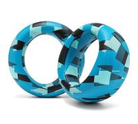 Coussinets d'oreille en Cuir PU améliorés WC PadZ Pulse Elite compatibles avec PS5 Pulse Elite par Wicked Cushions | Coussin Plus épais et Ouverture Plus Large | Cyan Prism