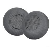 Coussinets d'oreille en cuir PU pour Logitech Zone Wired 2(B) | Cuir protéiné de haute qualité, doublure en maille respirante, ajustement parfait pour Zone Wired 2, usage quotidien