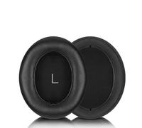 Coussinets d'oreille en cuir véritable pour Sennheiser Momentum 3 Black