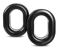 Coussinets d'oreille en gel de rechange compatibles avec David Clark H10-60 H10-20 H10-13.4 H10-76 H10-30 H10-13S Aviation Headset Coussinets d'oreille en silicone Noir