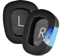 Coussinets d'oreille en Gel de Refroidissement Hybride Tissu Compatible avec Casque Logitech G35,G930,G933,G935,G633,G533,G430,G431,G432,G433,G435,G332,G230,G231,G233 (Noir)