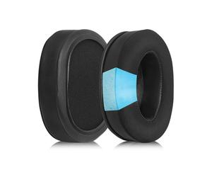 Coussinets d'oreille en gel noir pour Logitech G PRO X - Ensemble de 2
