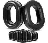 Coussinets d'oreille en gel pour casques David Clark, coussinets d'oreille de rechange en silicone pour H10-60, H10-13.4, H10-20, H10-30, H10-76, H10-13S - Bandeau de casque d'aviation, kit de joint