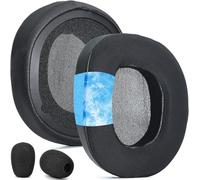 Coussinets d'oreille en gel rafraîchissant Stealth 600 Gen3 et mousse de microphone de rechange defean compatibles avec casque sans fil Turtle Beach Stealth 600 Gen 2/600 Gen2 USB/600 Gen 2 MAX/600