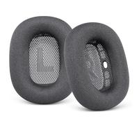 Coussinets d'oreille en Maille pour Apple AirPods Max - Housses améliorées pour écouteurs Airpods Max - Design Original en Silicone avec Aimant Puissant (Gris sidéral)