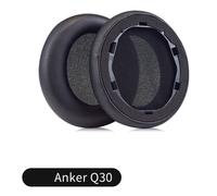 Coussinets d'oreille en mousse à mémoire de forme pour casque Anker Soundcore Life,coussinets d'oreille en mousse,casque de remplacement,Q10,Q20,Q30,Q35 - Type fit Q30 Q35 black