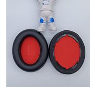 Coussinets d'oreille en mousse à mémoire de forme pour casque Anker Soundcore Life,coussinets d'oreille en mousse,casque de remplacement,Q10,Q20,Q30,Q35 - Type Q10 black red