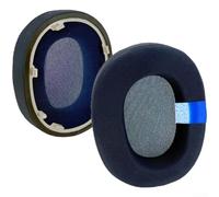 Coussinets d'oreille en mousse à mémoire de forme pour Sony WH-1000XM6 - Gel rafraîchissant - Réduction du bruit - Bleu foncé
