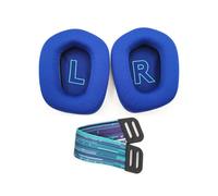 Coussinets d'oreille en mousse, housse de coussinet compatible avec Logitech, 1 jeu bleu