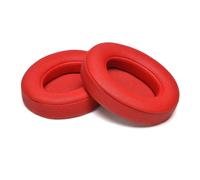 Coussinets d'oreille en peau de mouton pour Beats Studio 2.0, 1 paire Red