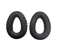 Coussinets d'oreille en Peau de Mouton pour écouteurs Sennheiser PXC550, 1 Paire, Noirs