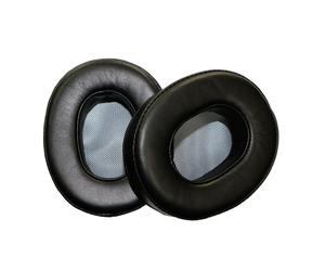 Coussinets d'oreille en peau de mouton pour SONY MDR-1ADAC/1ABT/1A1R/1RBT Black