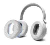 Coussinets d'oreille en silicone compatible avec les casques Microsoft Surface 1 2 sans fil avec suppression du bruit, résistant à la transpiration, facilement lavable, durable et robuste (gris)