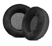 Coussinets d'oreille en velours noir pour Corsair Virtuoso PRO (pack de 2)
