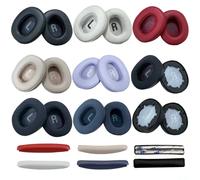 Coussinets d'oreille et coussin de serre-tête de remplacement pour casques JBL TUNE T700BT T710 T720 T750BTNC T760NC Combination-blue