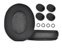 Coussinets d'oreille et micro de rechange en mousse compatibles avec HyperX CloudX/Cloud III/Cloud III/Pro/Core/Alpha/Alpha S/Alpha Pro/Flight/Flight S/Stinger/Stinger S/CloudX Stinger/Stinger Core