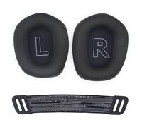 Coussinets d'oreille et oreiller pour arceau pour Logitech G733 Black
