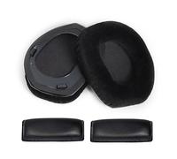 Coussinets d'oreille et Serre-tête pour Sennheiser HDR RS165/RS175/RS185/RS195, Effet de réduction du Bruit, Flanelle, Cuir protéiné, Mousse