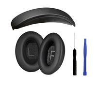 Coussinets d'oreille faciles à installer compatibles avec les casques QC45 QC35 avec suppression du bruit